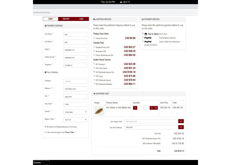 The penultimate step...