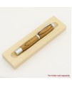 Atrax Style Rollerball or Fountain Pen in Zebra wood