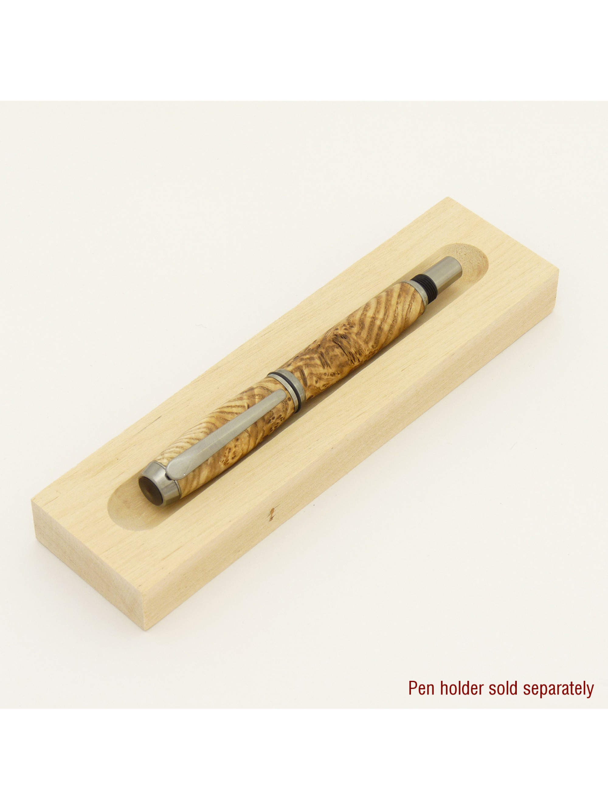 wraak passen Schuur Baron Style Fountain or Rollerball Pen in Black Ash Burl