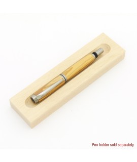 Baron Style Rollerball or Fountain Pen in Bethlehem Olivewood