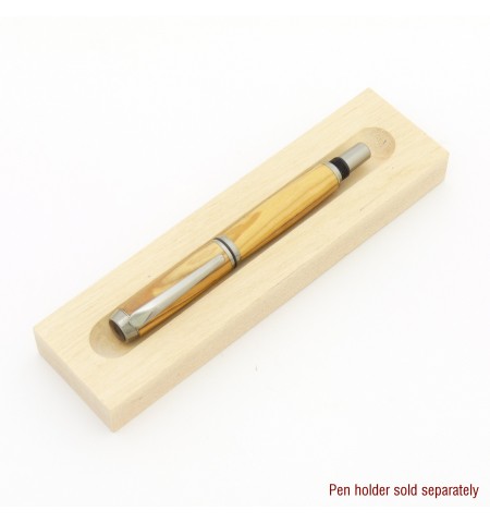 Baron Style Rollerball or Fountain Pen in Bethlehem Olivewood