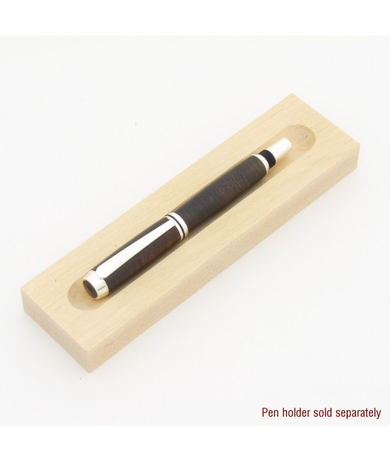 Baron Style Rollerball or Fountain Pen in East Indian Rosewood