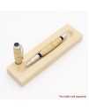 Baron Style Rollerball or Fountain Pen in Birdseye Maple