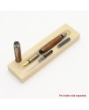 Baron Style Rollerball or Fountain Pen in Air Dried Walnut