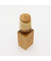 Wine Bottle Stopper in Spalted Maple