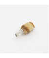 Wine Bottle Stopper in Spalted Maple