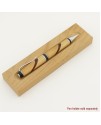 Cigar Style Pen or Mechanical Pencil in Maple &amp; Padauk