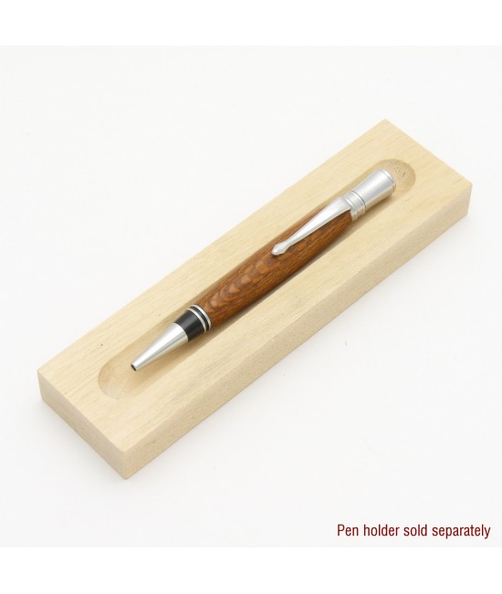 Executive Style Ballpoint Pen in Leopardwood