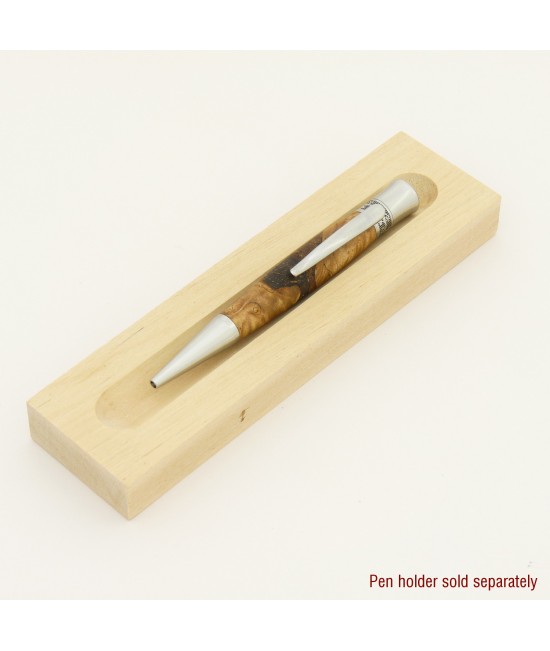 Glacia Style Ballpoint Pen in Bigleaf Maple Burl