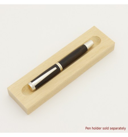 Jr. Gent Style Rollerball or Fountain Pen in African Blackwood