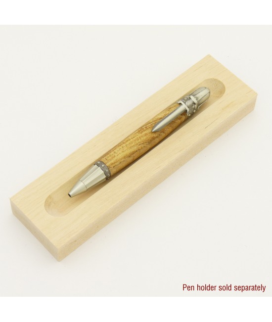 Knights Armor Style Ballpoint Pen in Spalted Maple