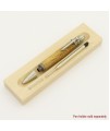 Knights Armor Style Ballpoint Pen in Spalted Maple