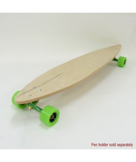 Custom Pintail Longboard with Alternate Cross  Design