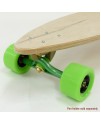 Custom Pintail Longboard with Alternate Cross  Design