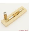 Majestic Junior Style Rollerball or Fountain Pen in Bethlehem Olivewood