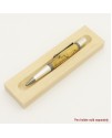 Napoleon Style Ballpoint Pen in Spalted Tamarind