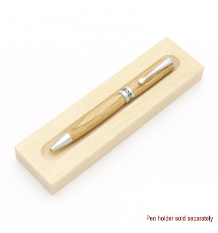 Olympia Style Ballpoint Pen in Ash