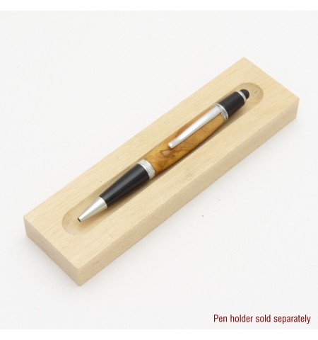 Sierra Style Ballpoint Pen or Pencil in Spalted Maple