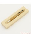 Slimline Style Ballpoint Pen, Ballpoint Stylus, or Pencil in Red Oak