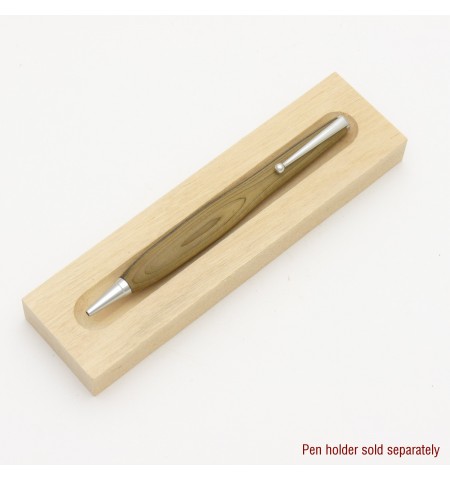 Slimline Style Ballpoint Pen, Pencil, or Stylus Pen in Historic Corduroy Road Wood