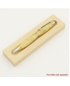 Tetra Stylus Ballpoint Pen in Box Elder Burl
