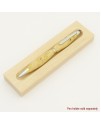 Tetra Stylus Ballpoint Pen in Box Elder Burl