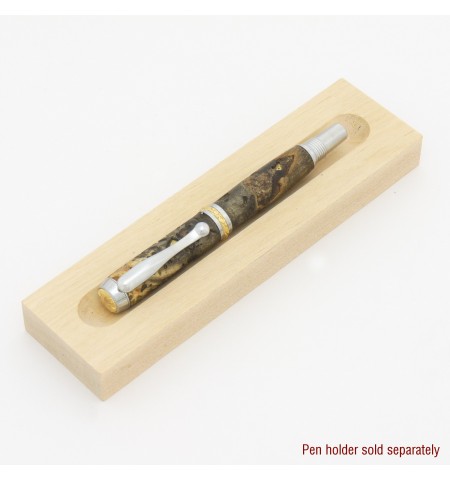 Triton Style Rollerball or Fountain Pen in Buckeye Burl