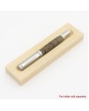 Vertex Style Rollerball or Fountain Pen in Buckeye Burl