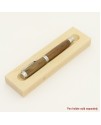 Virage Style Rollerball or Fountain Pen in Walnut Crotch