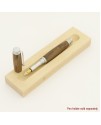 Virage Style Rollerball or Fountain Pen in Walnut Crotch