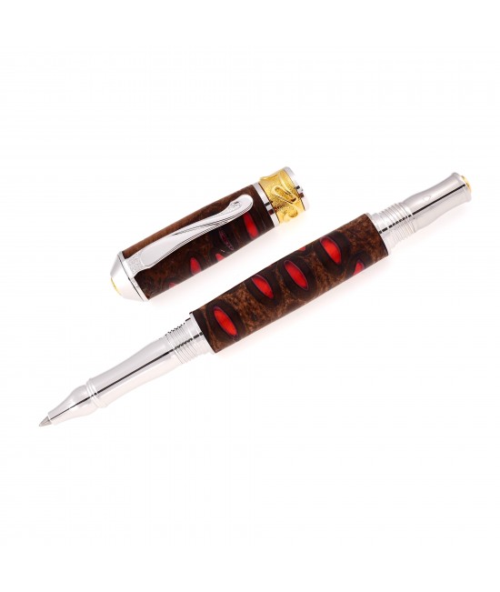 Broadwell Nouveau Style Rollerball Pen in Banksia Seed Pod