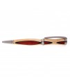 Concava Style Ballpoint Pen in Maple Swiss Pear and African Padauk