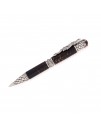 Dragon Style Ballpoint Pen in Spruce Cone and Black Resin