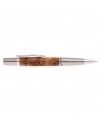 Elegant Sierra Style Ballpoint Pen in Spalted Maple