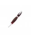 Streamline Style Ballpoint Pen in Spruce Cone and Red Resin